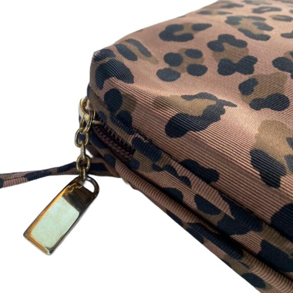 Perfect Little Vintage Cheetah Print Zenith Crossbody Bag from the 80s or 90s - Picture 8 of 12